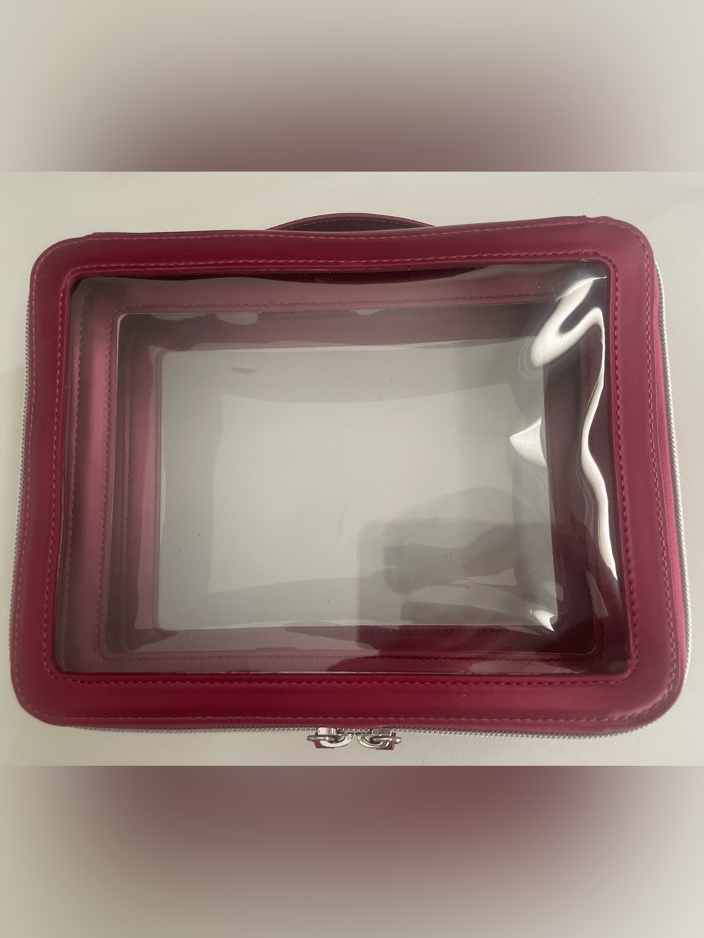 New - red cosmetic case